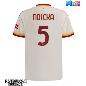 AS Roma Evan Ndicka #5 Venkovní Dres 2026-27 Krátký Rukáv